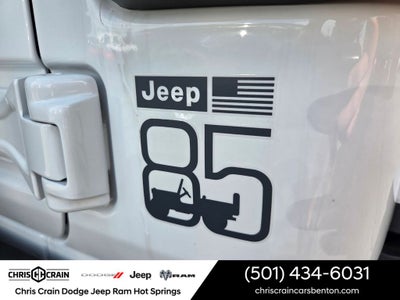 2026 Jeep Wrangler WRANGLER 4-DOOR 85TH ANNIVERSARY EDITION