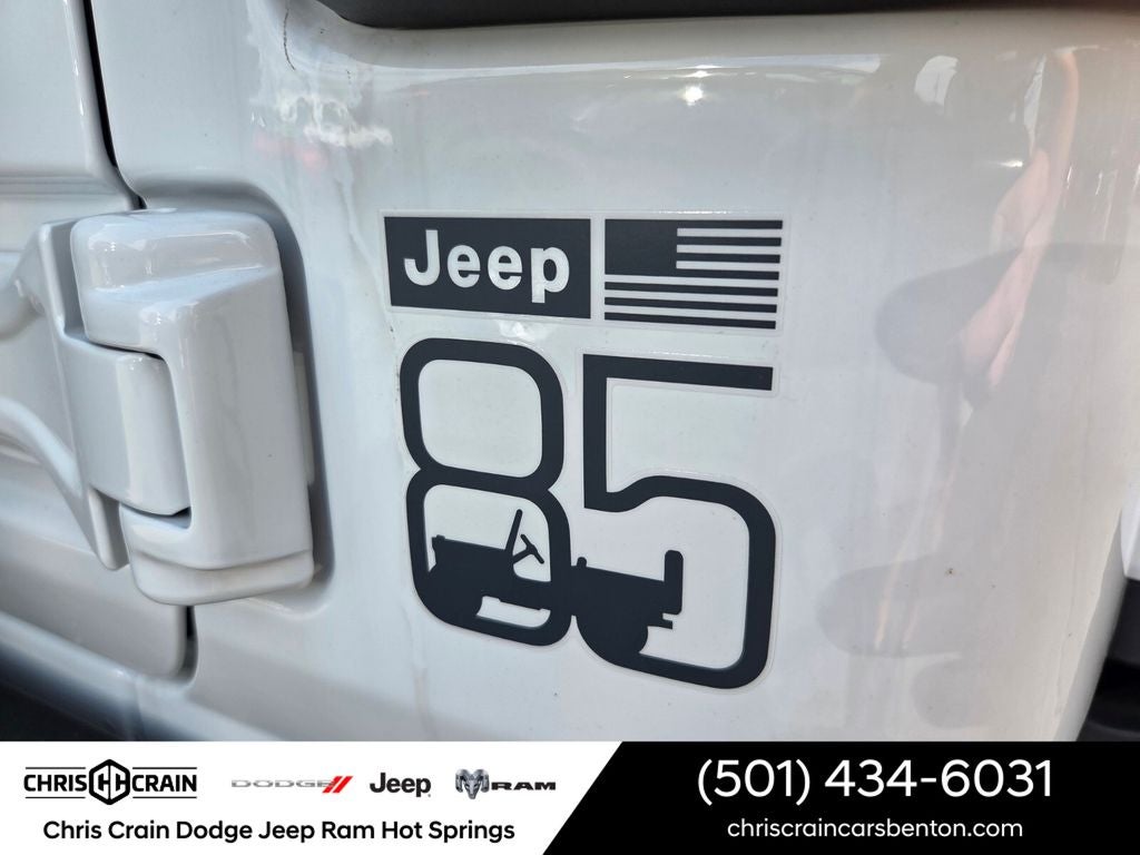 2026 Jeep Wrangler WRANGLER 4-DOOR 85TH ANNIVERSARY EDITION