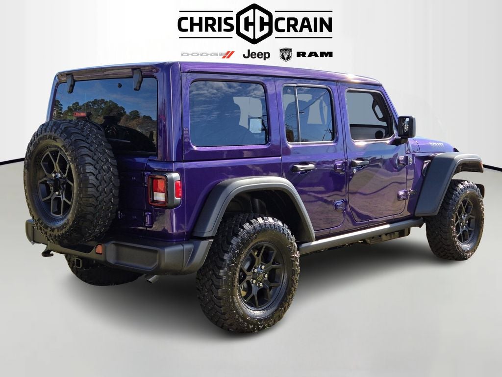 2026 Jeep Wrangler WRANGLER 4-DOOR WILLYS