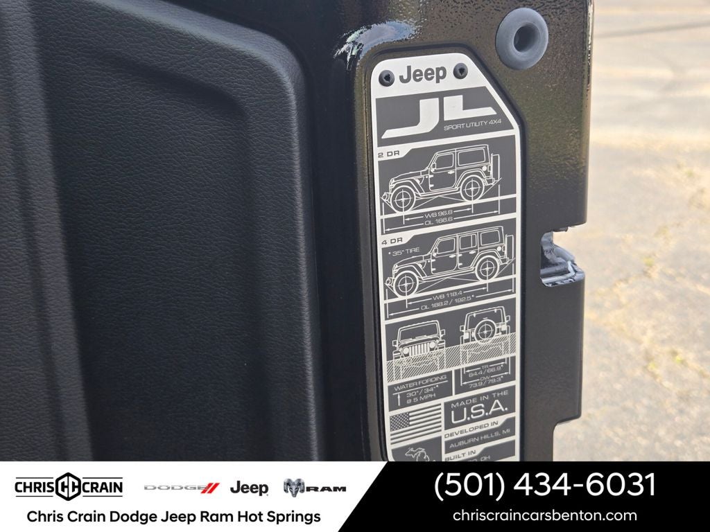 2026 Jeep Wrangler WRANGLER 4-DOOR SPORT