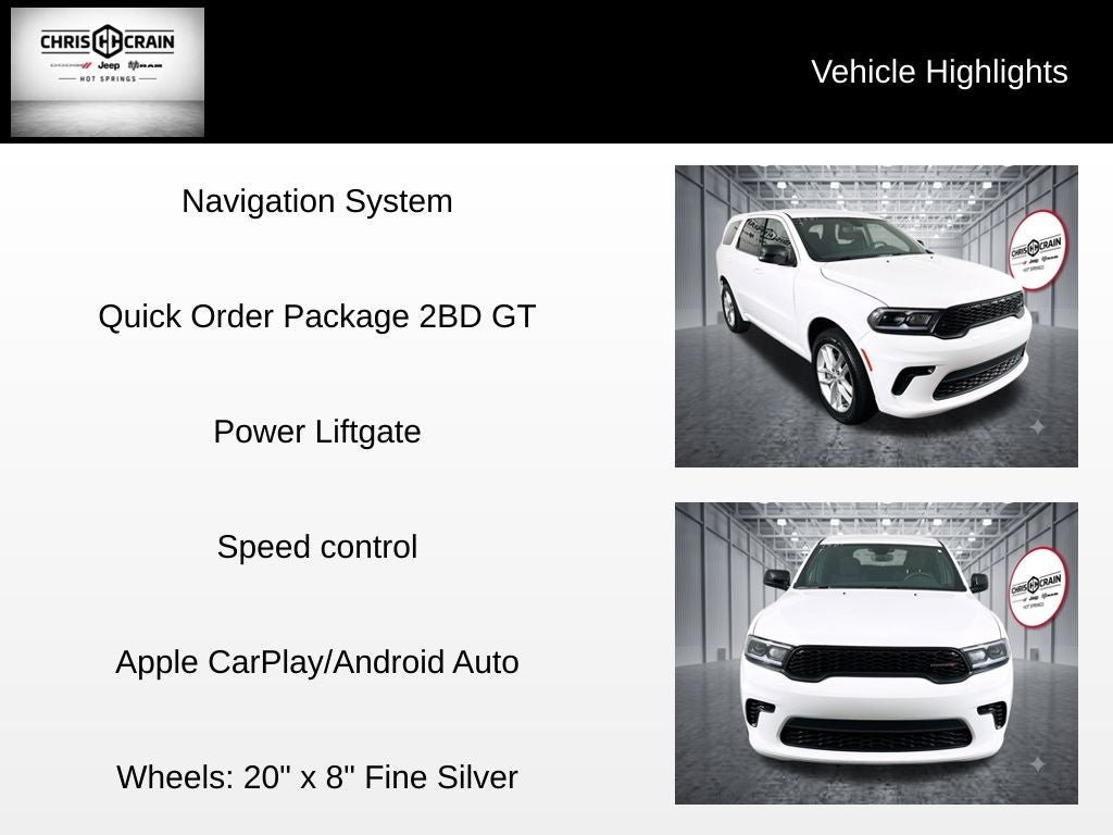 2026 Dodge Durango GT