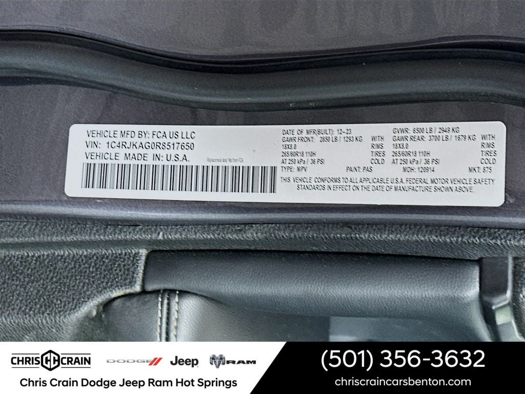 2024 Jeep Grand Cherokee L Altitude
