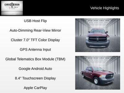 2022 RAM 1500 Classic Tradesman Quad Cab 4x2 6'4' Box
