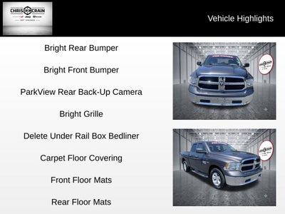 2020 RAM 1500 Classic Tradesman Quad Cab 4x2 6'4' Box