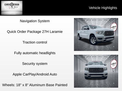 2023 RAM 1500 Laramie Crew Cab 4x4 5'7' Box