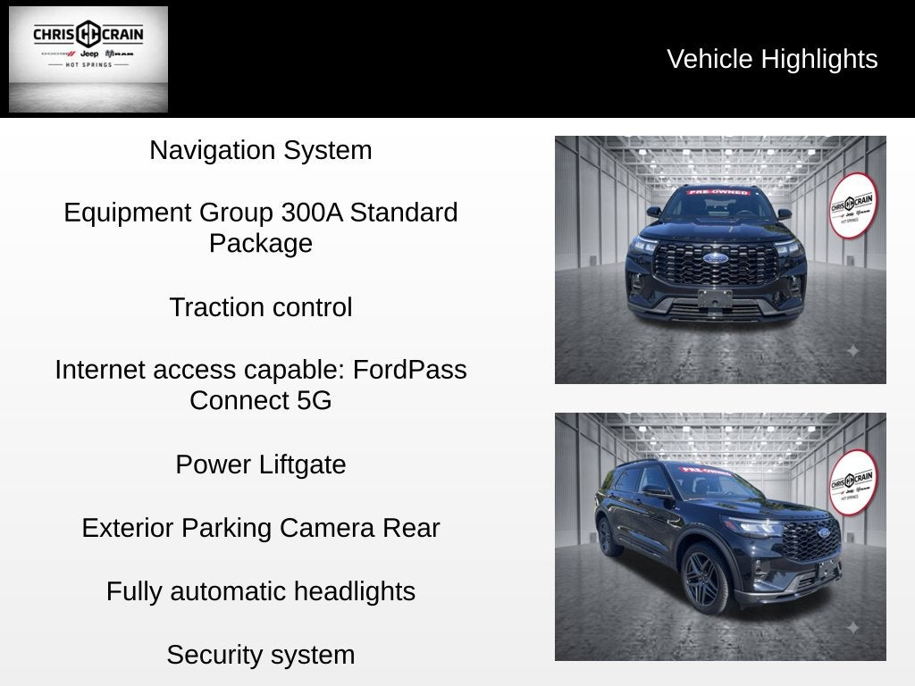 2025 Ford Explorer ST-Line
