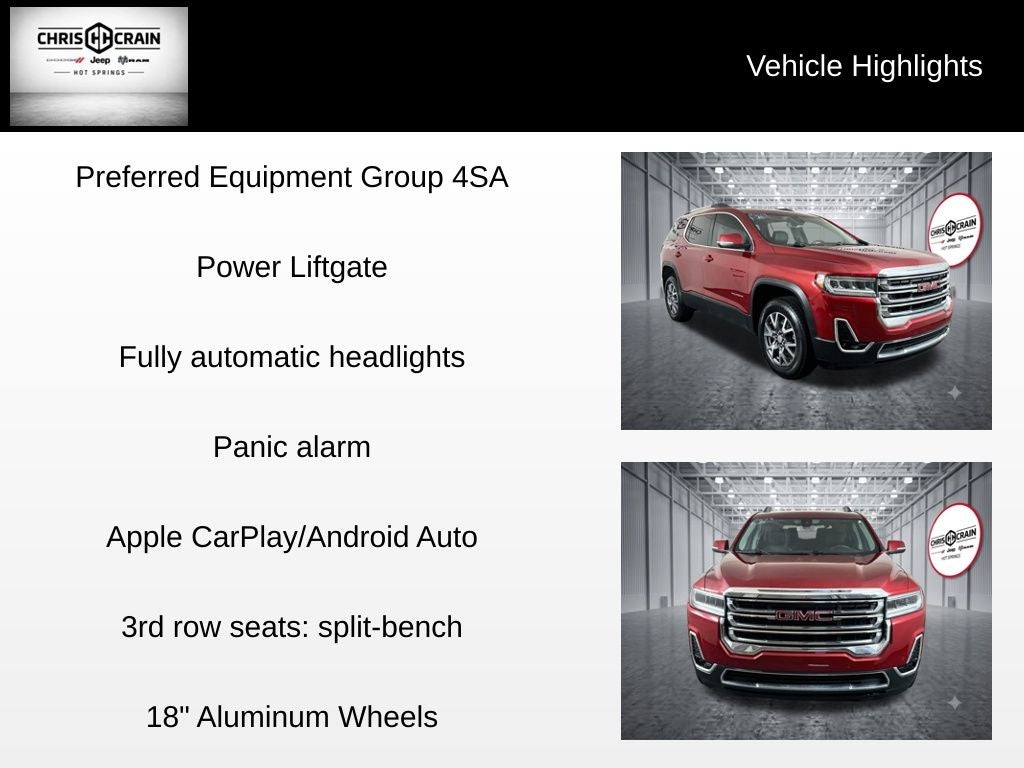 2023 GMC Acadia SLT