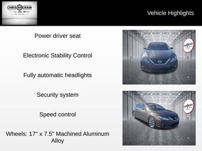 2017 Nissan Altima 2.5 SV