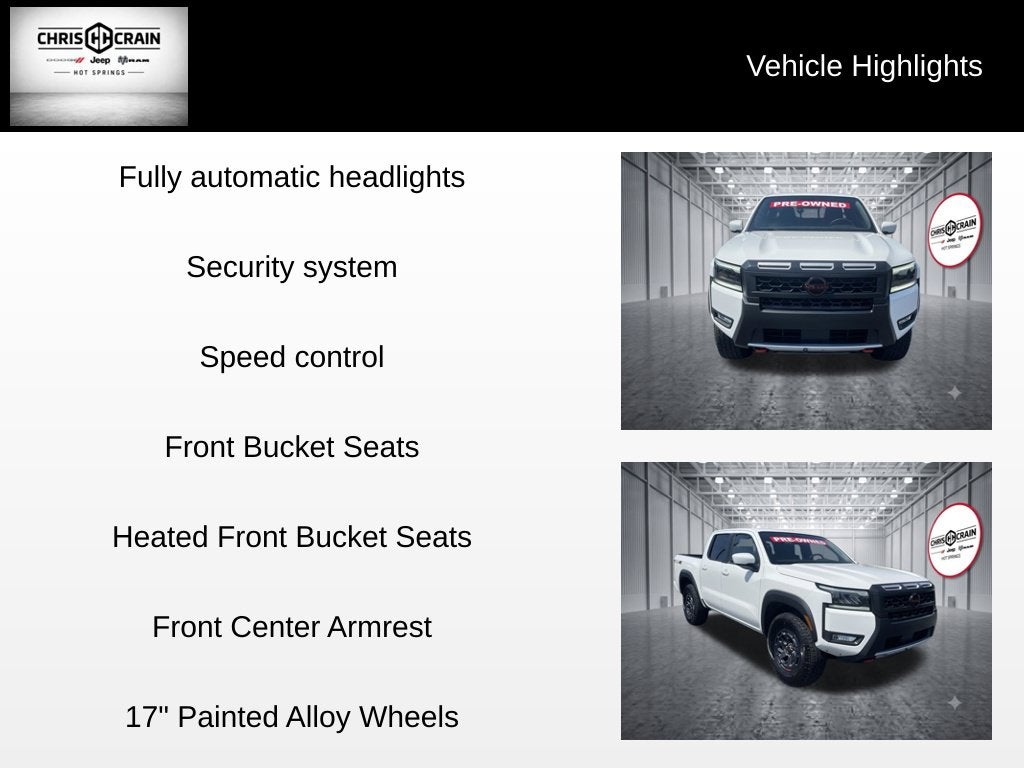 2026 Nissan Frontier Crew Cab PRO-4X 4x4