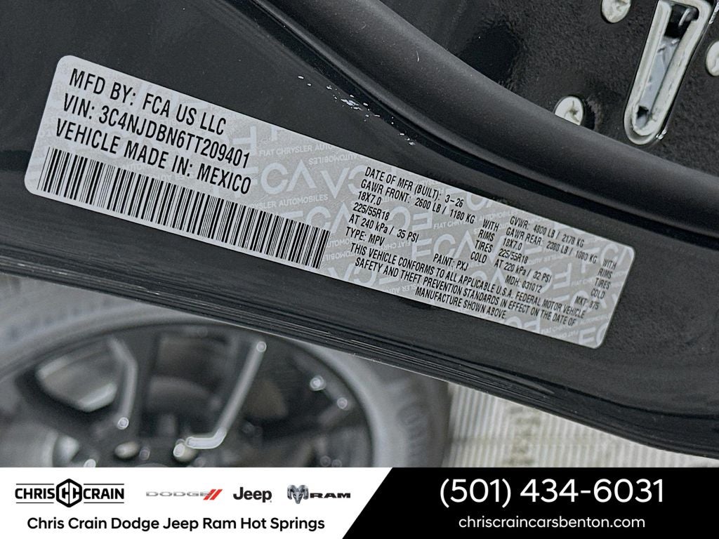 2026 Jeep Compass COMPASS LATITUDE ALTITUDE 4X4