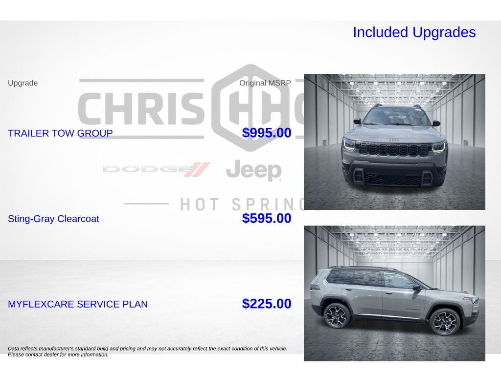 2026 Jeep Cherokee CHEROKEE OVERLAND 4X4