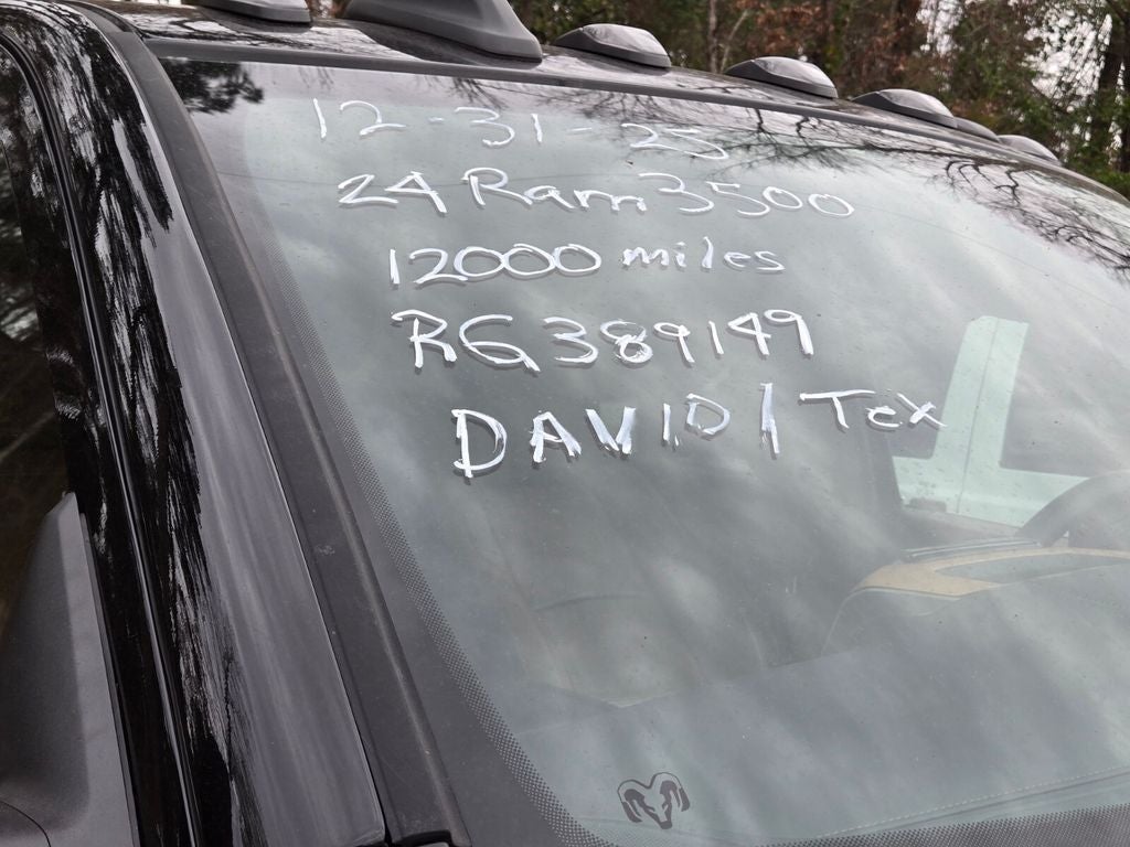 2024 RAM 3500 Limited Longhorn Crew Cab 4x4 8' Box