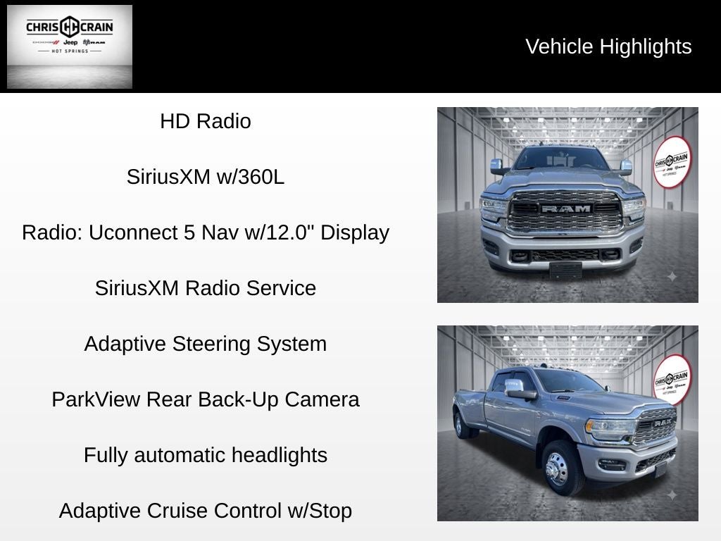 2024 RAM 3500 Limited Crew Cab 4x4 8' Box