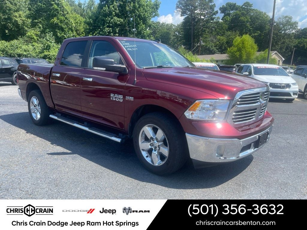 Used 2017 RAM Ram 1500 Pickup Big Horn with VIN 3C6RR6LTXHG599039 for sale in Little Rock