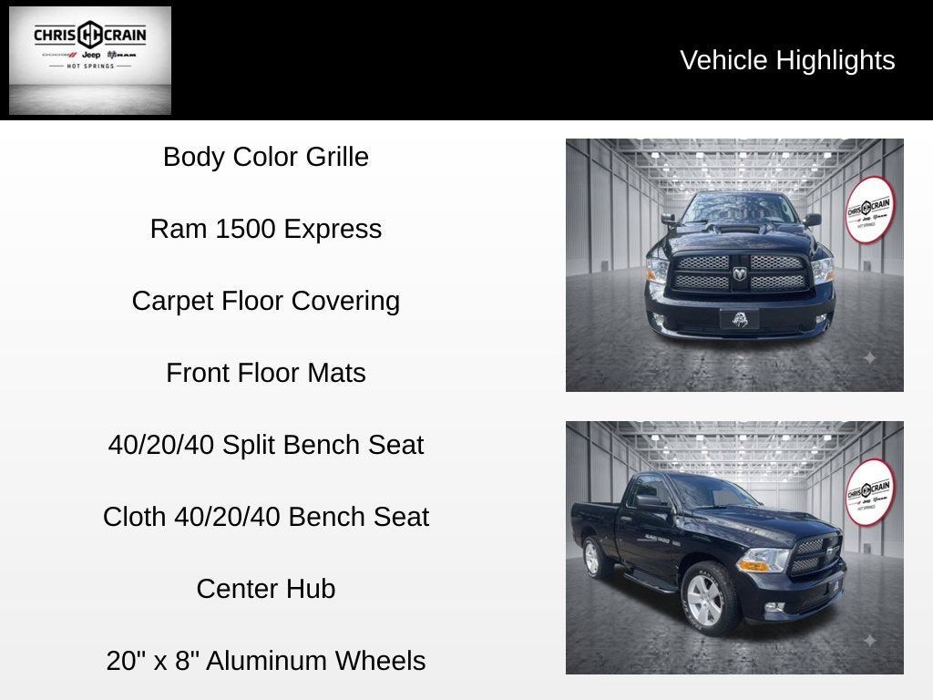 2011 RAM Ram 1500 ST