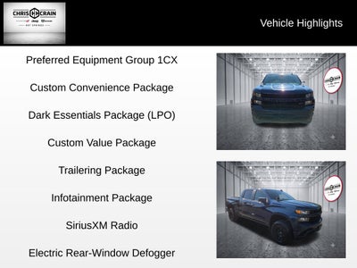 2021 Chevrolet Silverado 1500 2WD Crew Cab Short Bed Custom