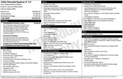2026 Chevrolet Equinox LT