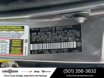 2020 Toyota Camry LE AWD