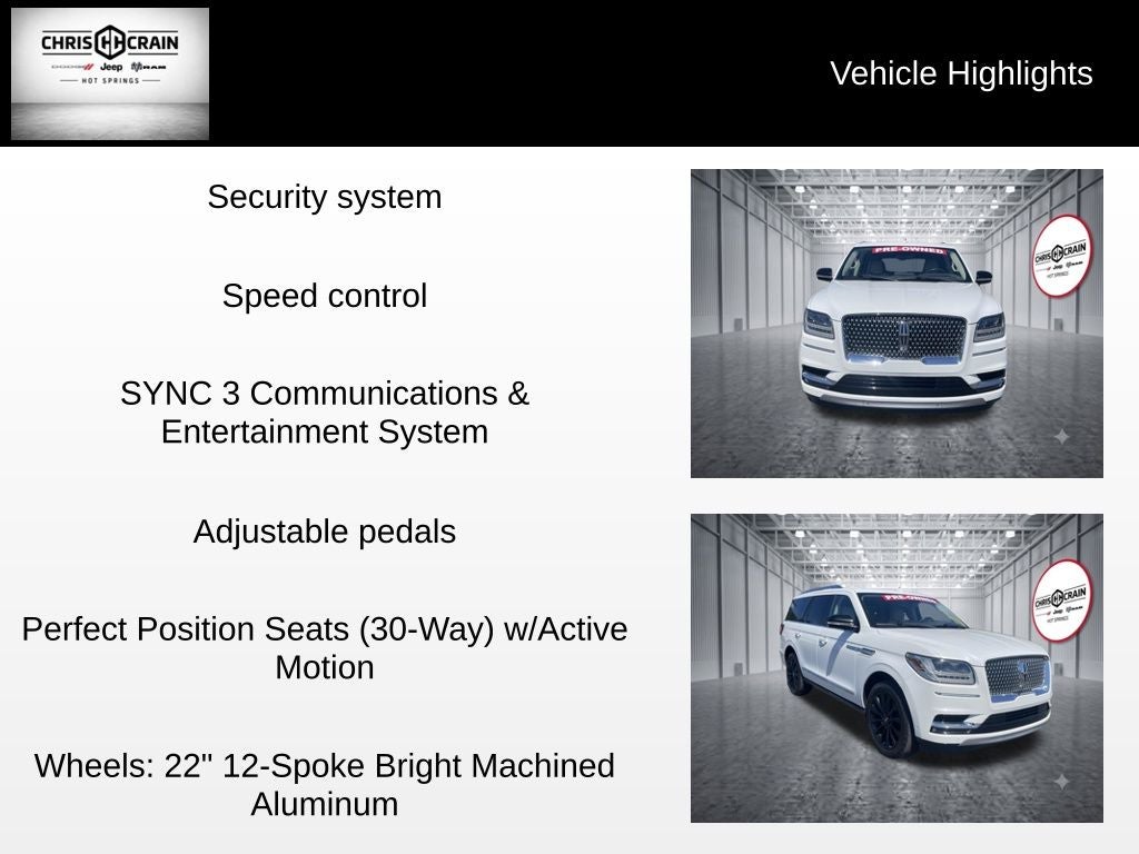2021 Lincoln Navigator Reserve