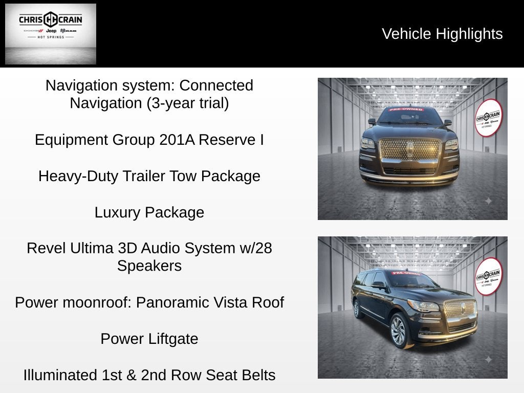 2022 Lincoln Navigator Reserve L