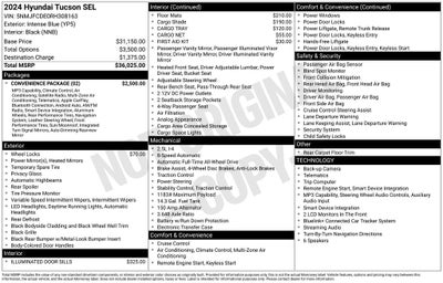 2024 Hyundai Tucson SEL