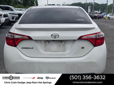 2015 Toyota Corolla S Plus