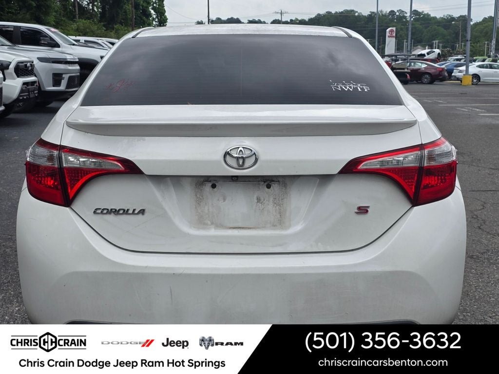 2015 Toyota Corolla S Plus