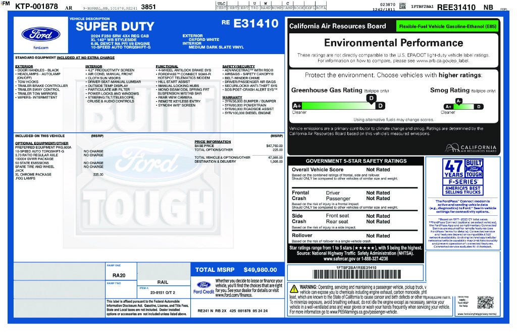 2024 Ford F-250SD XL
