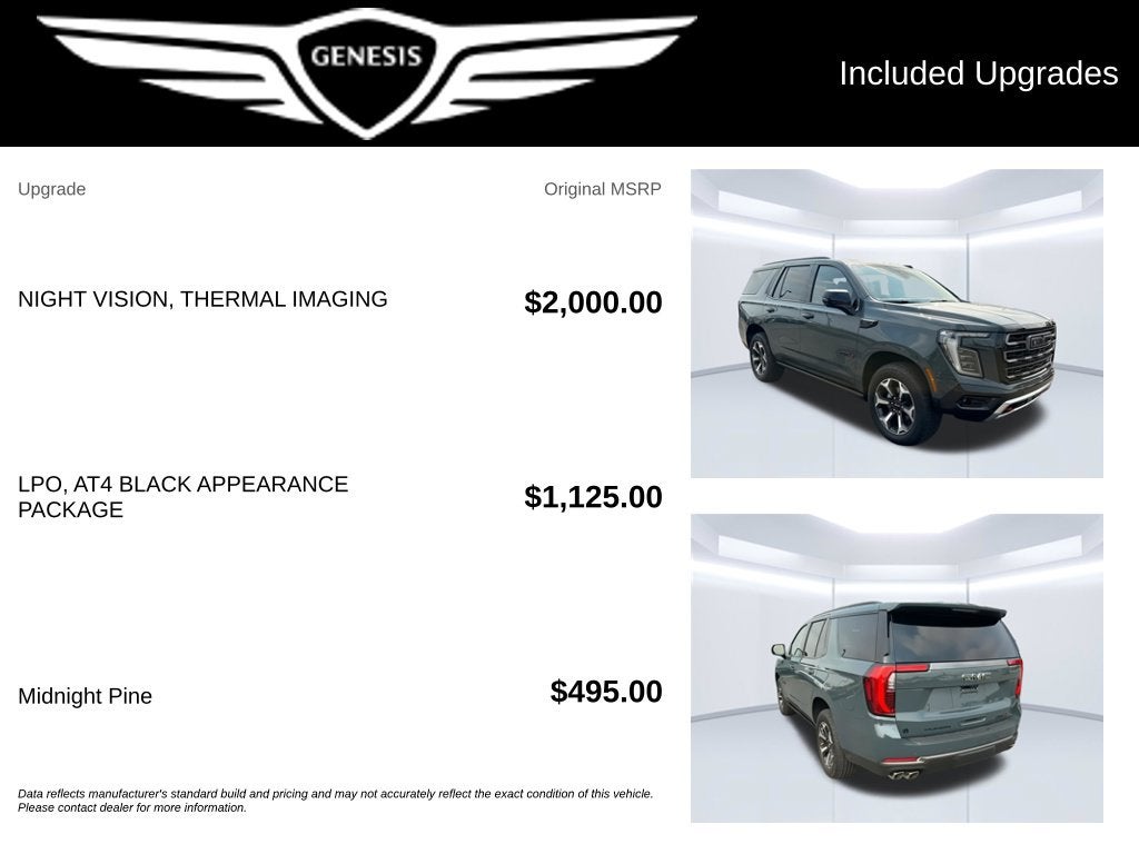 2026 GMC Yukon AT4 Ultimate
