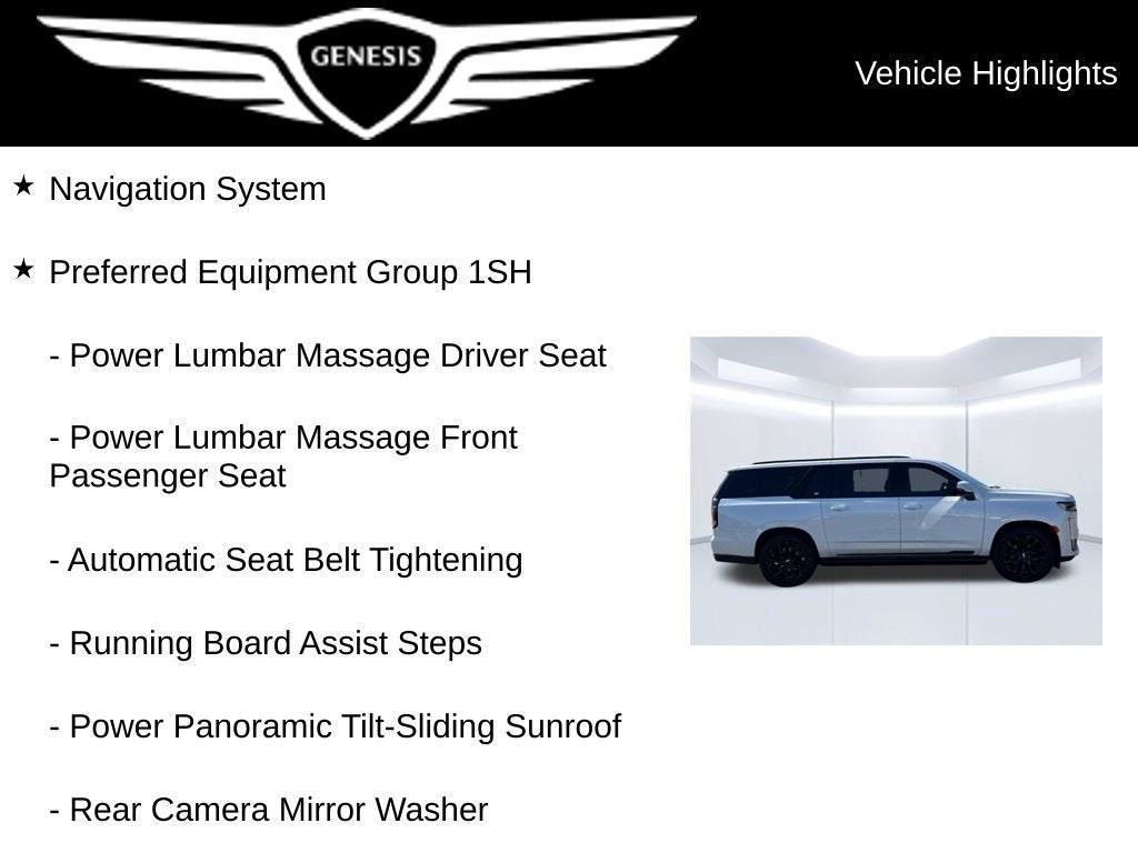 2024 Cadillac Escalade ESV Sport Platinum