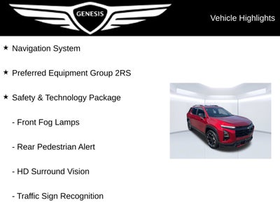 2025 Chevrolet Equinox RS
