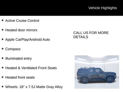2025 Toyota Land Cruiser Base Hybrid