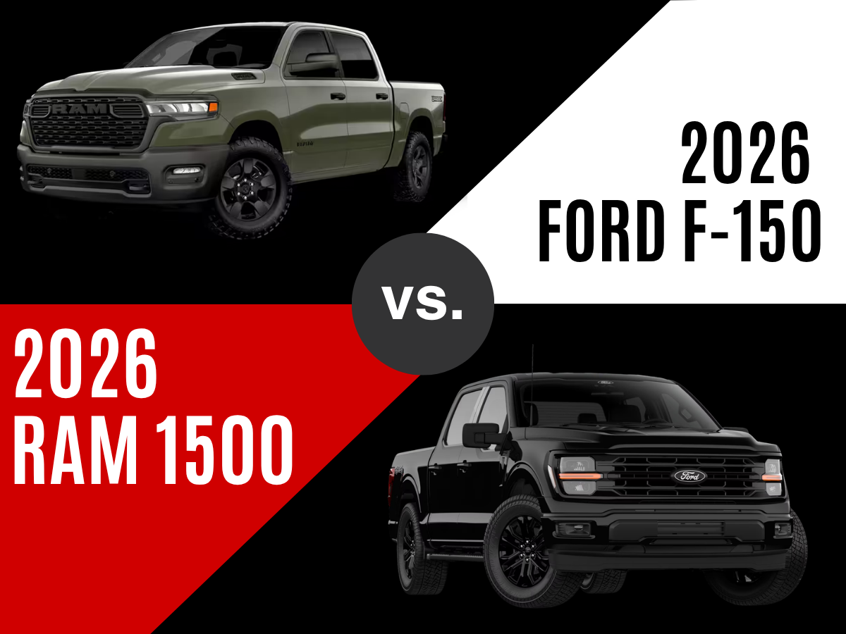 2026 RAM 1500 vs 2026 Ford F-150 
