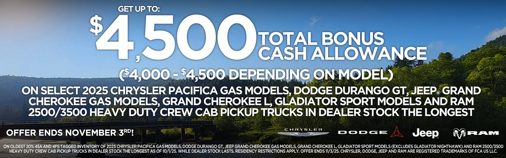 TOTAL BONUS CASH ALLOWANCE