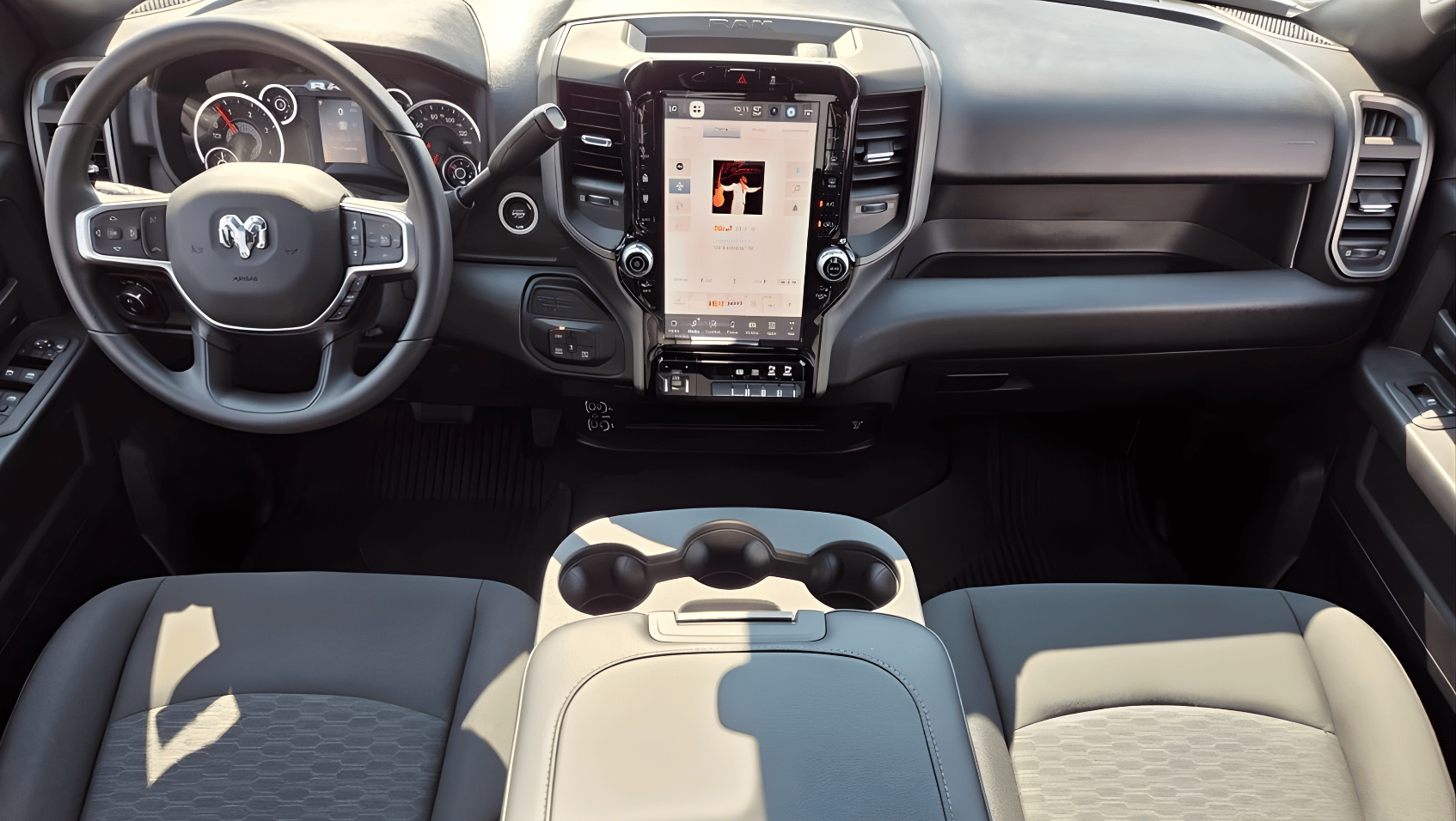 Interior view of 2026 Ram 2500 in Hot Springs, AR