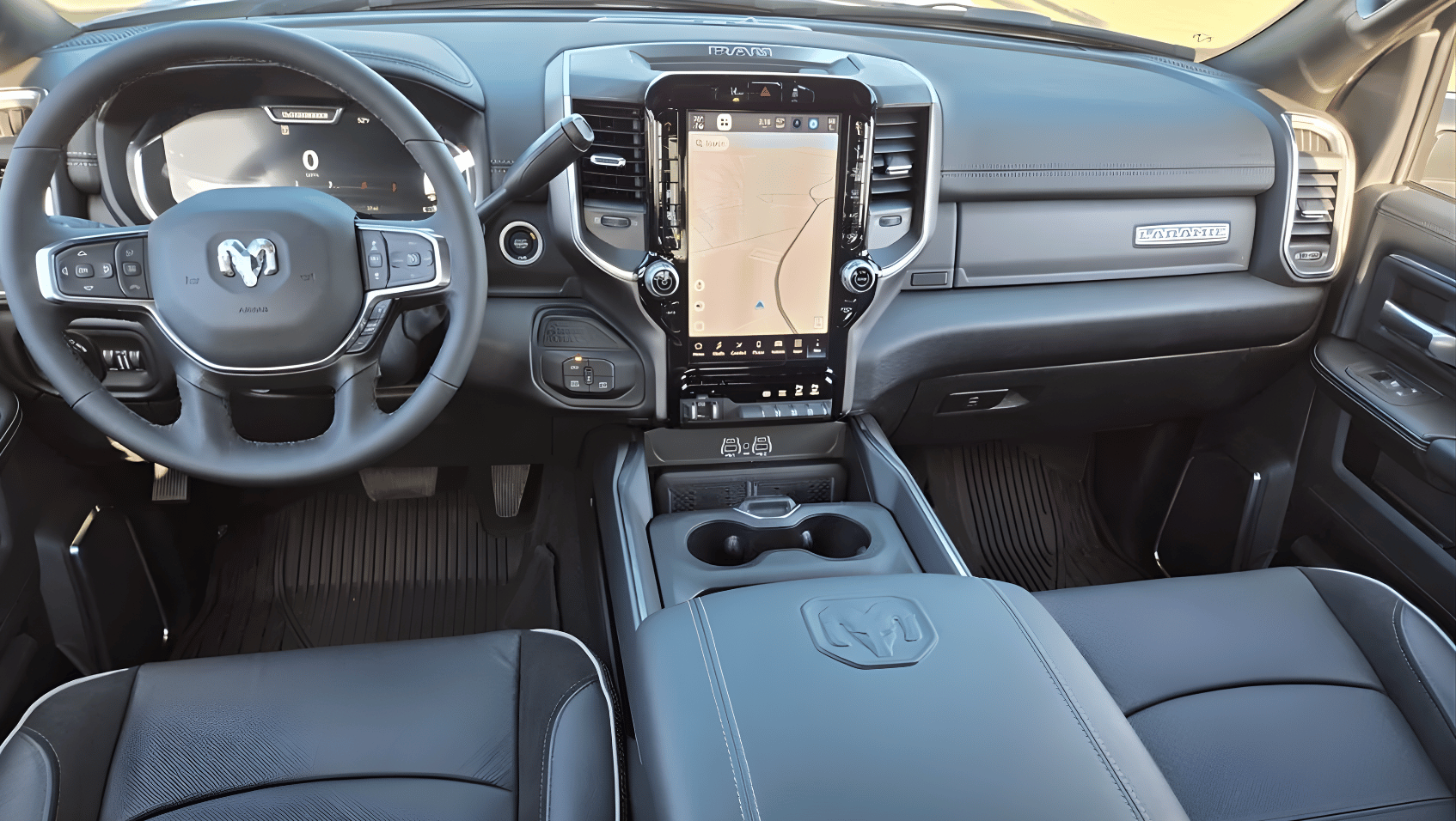 Interior view of 2026 Ram 3500 in Hot Springs, AR