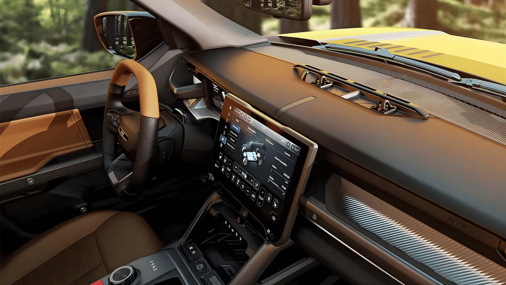 Interior view of 2026 Jeep Recon in Hot Springs, AR