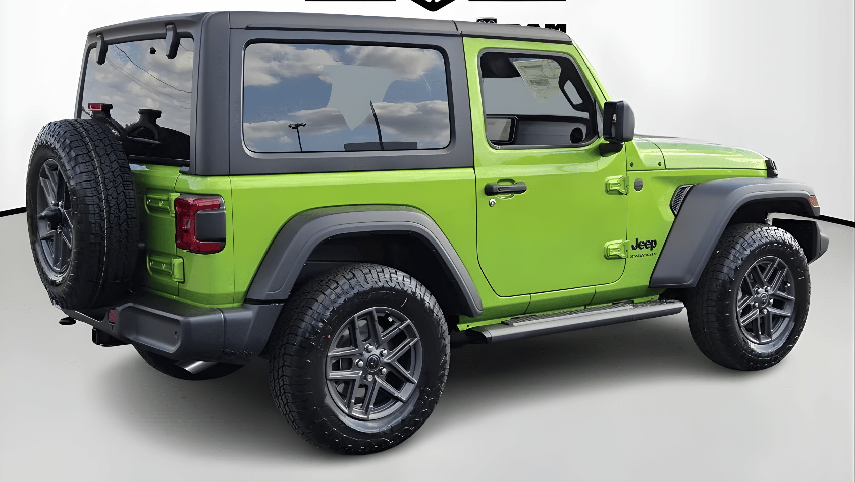 Back view of 2026 Jeep Wrangler in Hot Springs, AR