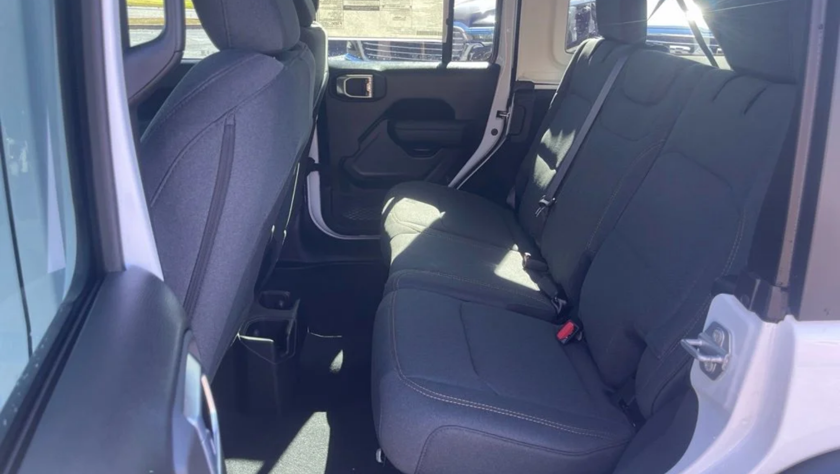 Back row view of the 2027 Jeep Wrangler for sale in Hot Springs, AR